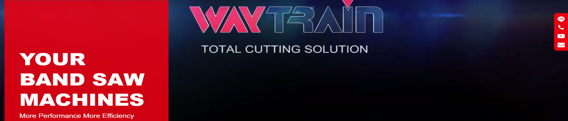 Metal Band Saws: Discover WAY TRAIN's Cutting-Edge Excellence