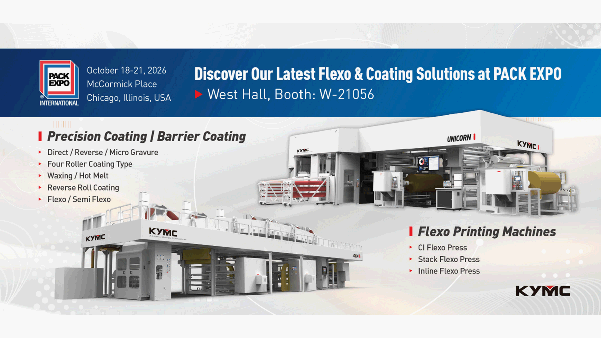 PACK EXPO International 2026 to Pair 150+ Free Learning Sessions with Live Packaging Solutions from Taiwan’s KYMC