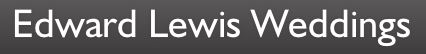 Edward Lewis Weddings
